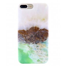 iPhone 7 Plus - TPU IMD Soft Full Case Printing Protective Cover Case - Crystal Stone Pattern